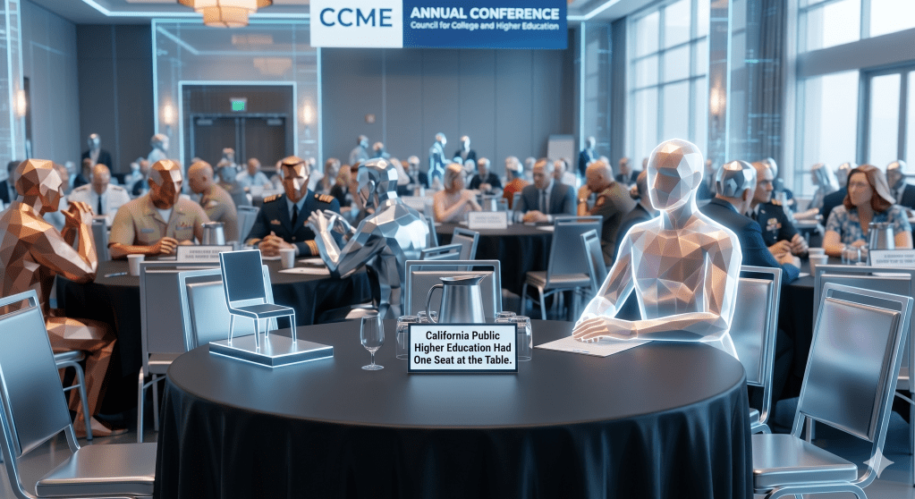 I Attended My First Council of Colleges and Military Educators Conference. California Public Higher Education Had One Seat at the&nbsp;Table.
